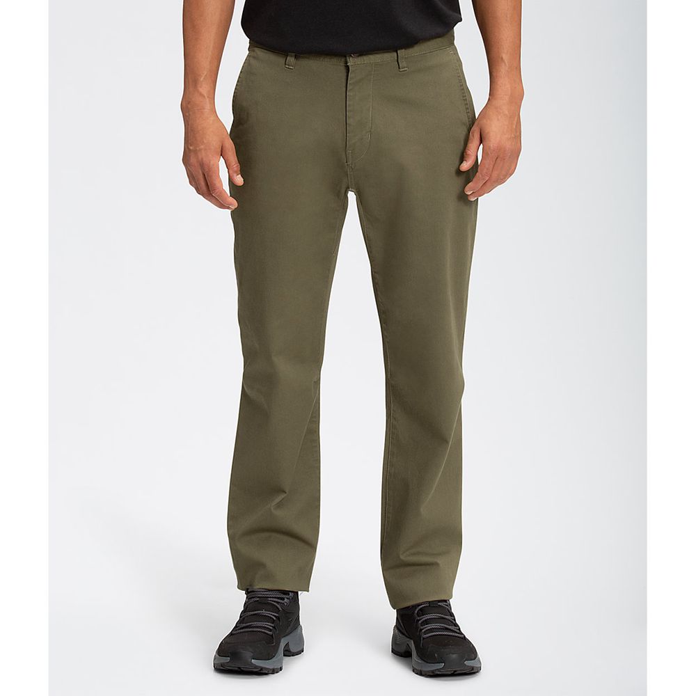 The North Face Pants Mens Australia - The North Face Motion Olive Green Climb (NFA-076153)